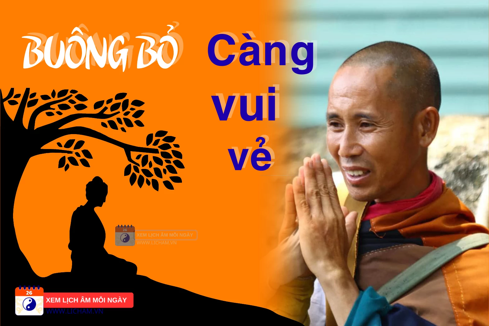 Càng Buông Bỏ, Càng Vui Vẻ: Triết Lý Sống Giản Dị và Thanh Thản