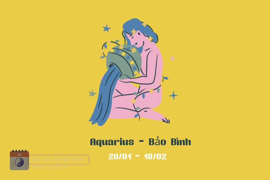 Viết về Cung Bảo Bình - Aquarius, tử vi Bảo Bình ( 20 tháng 1 và 18 tháng 2)